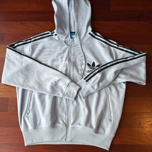 Adidas Vintage Retro Trefoil Hooded Full Zip Jacket  - Unisex